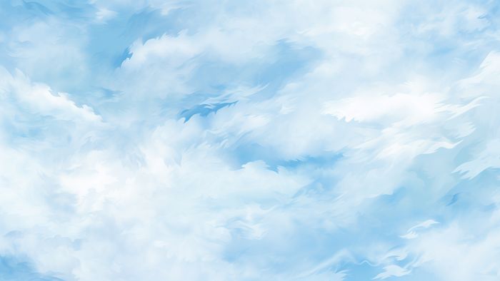 تصویر آسمان آبی فانتزی